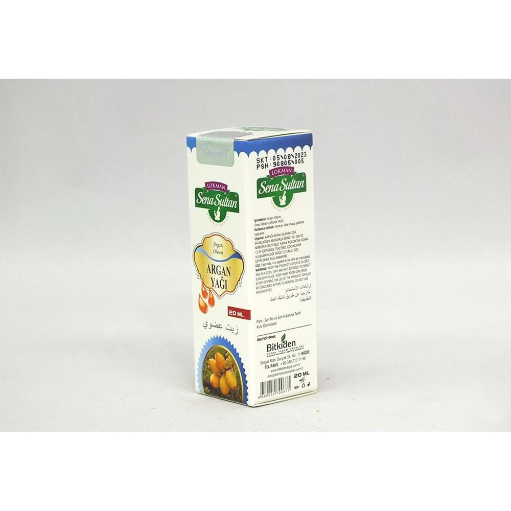 Lokman Sena Sultan Argan Yağı 20 Ml