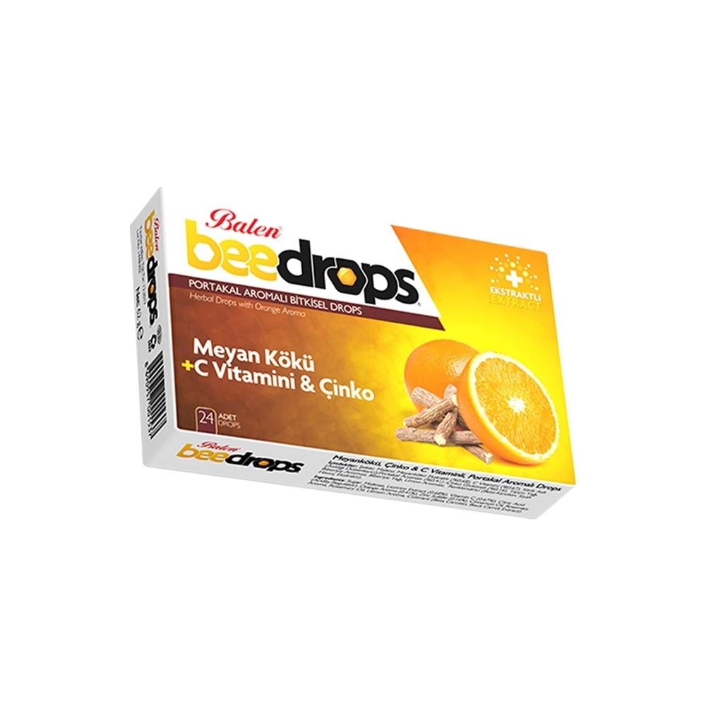 Balen Beedrops Portakal Aromalı Bitkisel Drops