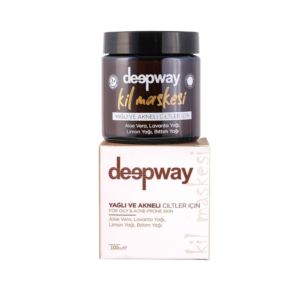 Deepway Kil Maskesi Yağlı ve Akneli Ciltler