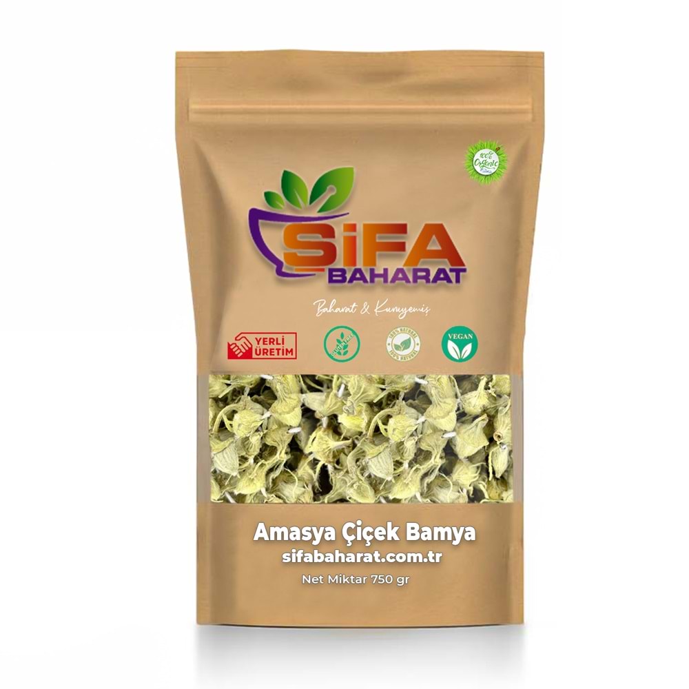 Şifa Baharat Amasya Bamya Çiçek 750 gr