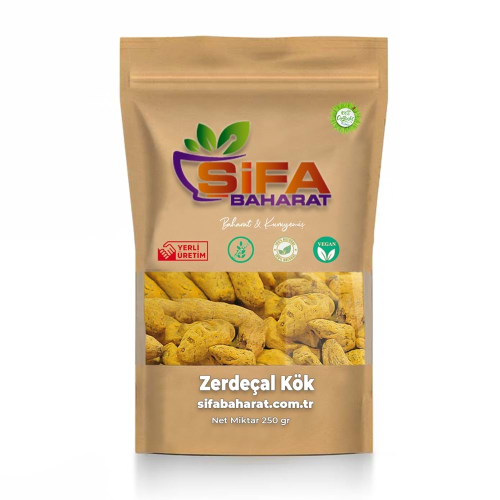 Şifa Baharat Zerdeçal Kök 250 gr