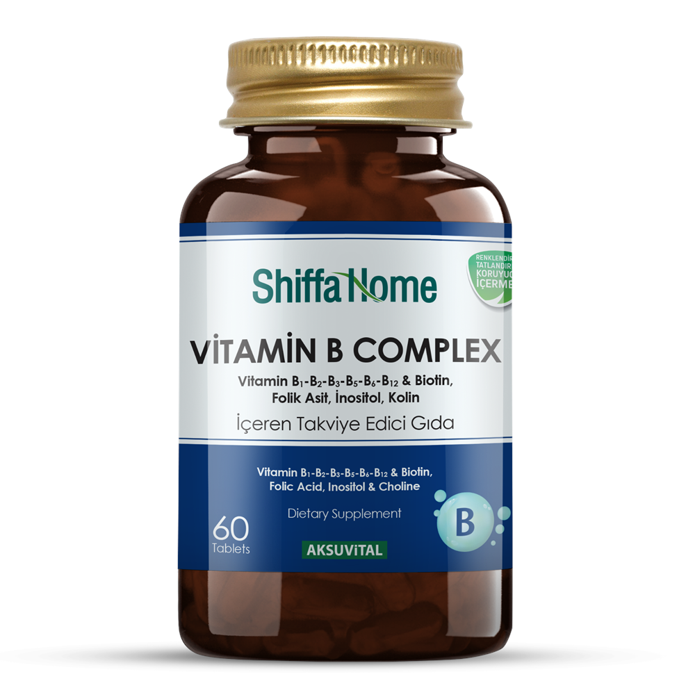 Shiffa Home Vitamin B Complex 60 Tablets