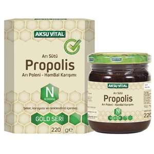 Aksu Vital Bebe Arı Sütü+Ham Bal+Arı Poleni 7000 Mg 235 Gr