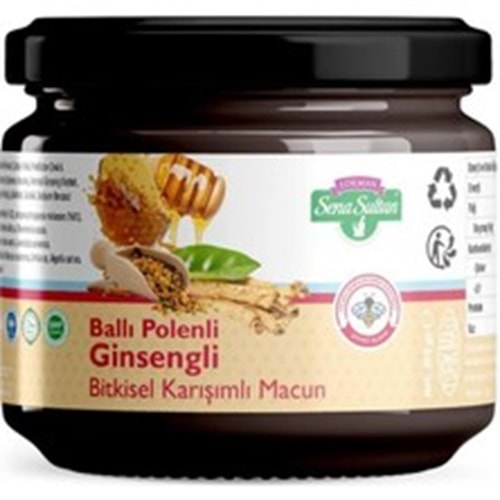 Lokman Sena Sultan Ballı Ginsengli Macun 350 Gr