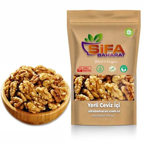 Şifa Baharat Ceviz İçi Yerli Beyaz 750 gr