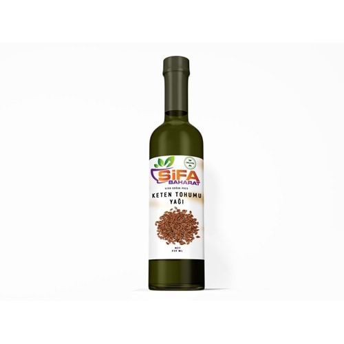 Şifa Baharat Soğuk Sıkım Keten Tohumu Yağı 250 gr
