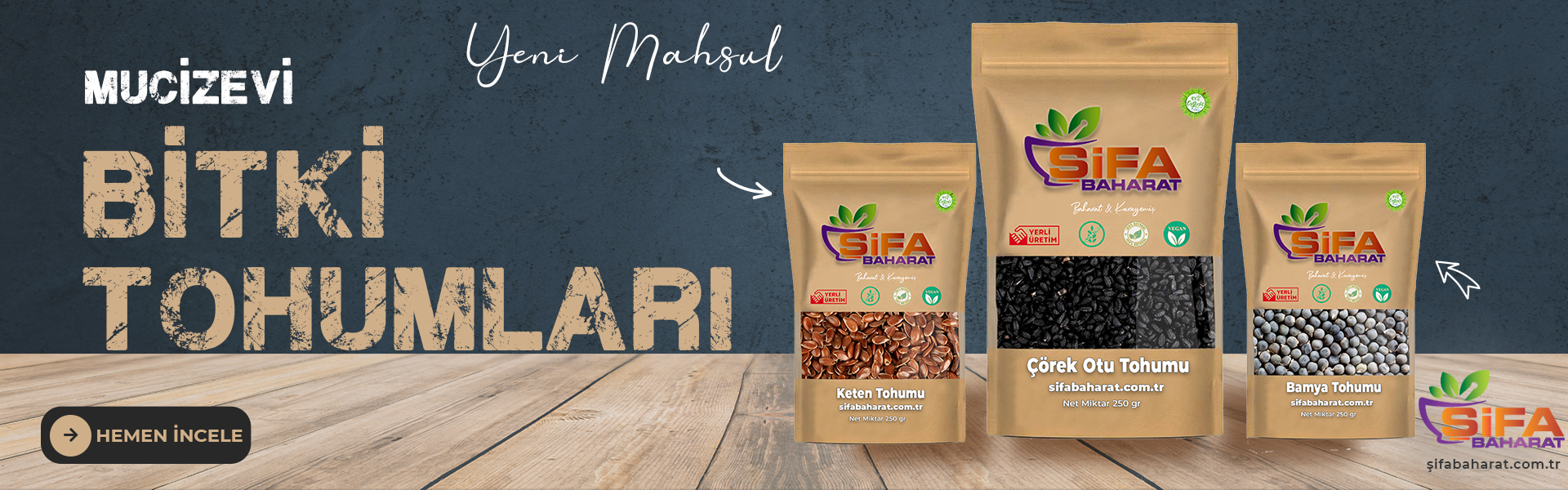 Şifa Baharat Bitki tohumları